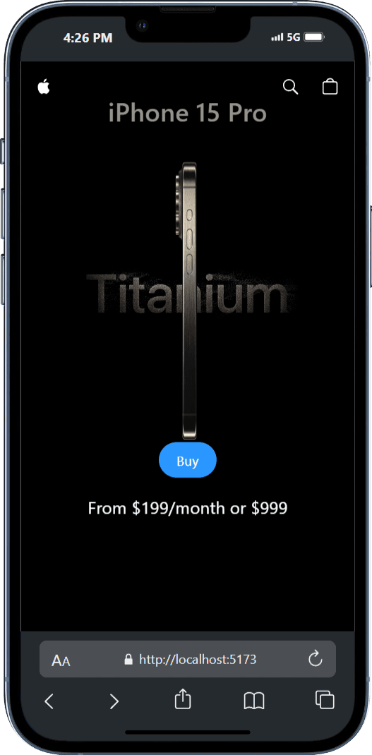 Apple iPhone 15